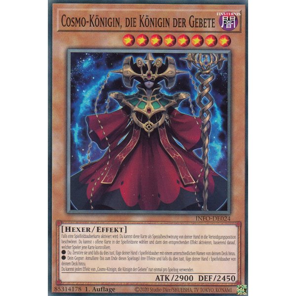 Cosmo-K&ouml;nigin, die K&ouml;nigin der Gebete INFO-DE024