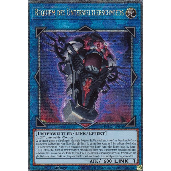 Requiem des Unterweltlerschmieds INFO-DE046 (Quarter Century Secret Rare)