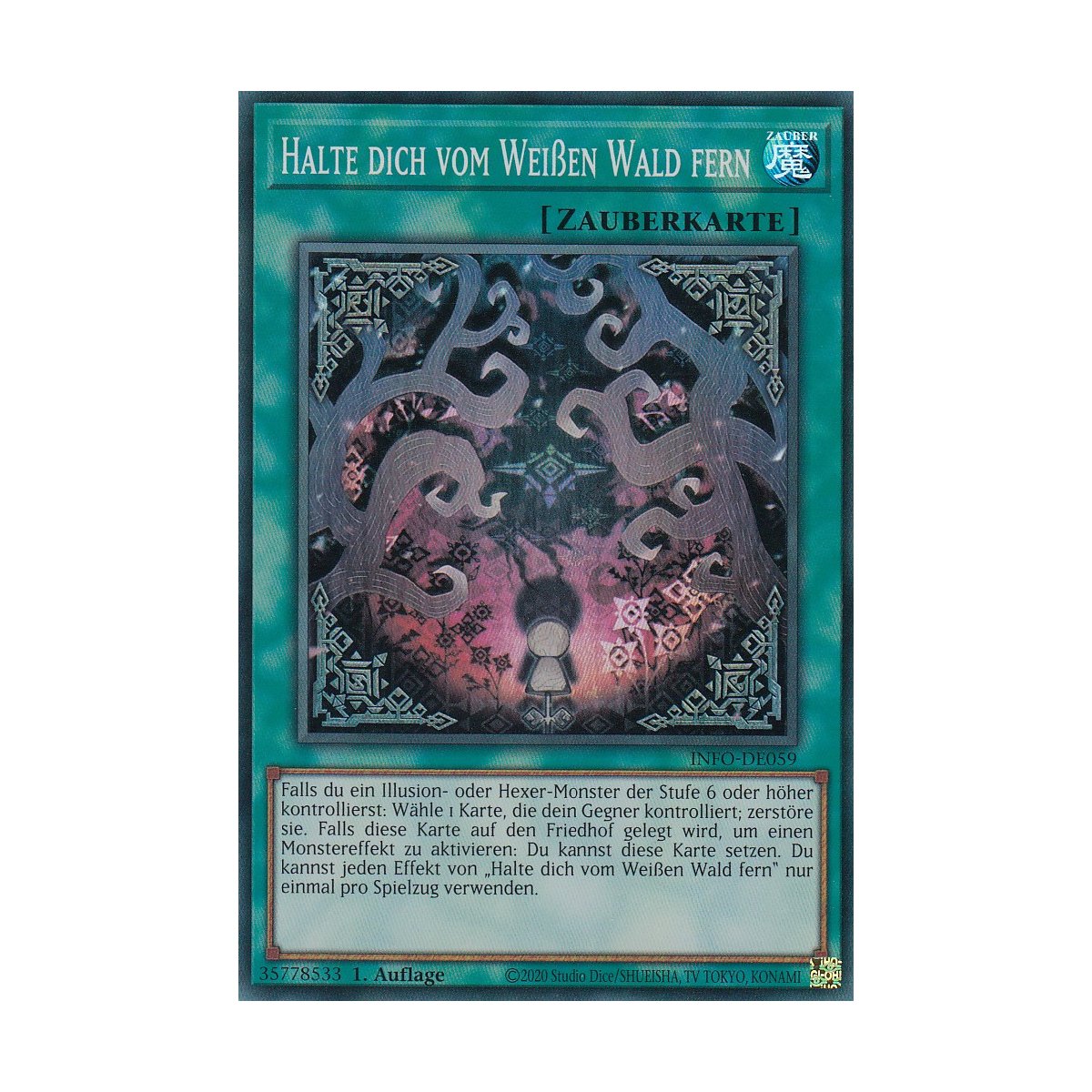 Yugioh Silvera Wolfszähmerin - Ultra Rare 1. Auflage Deutsch
