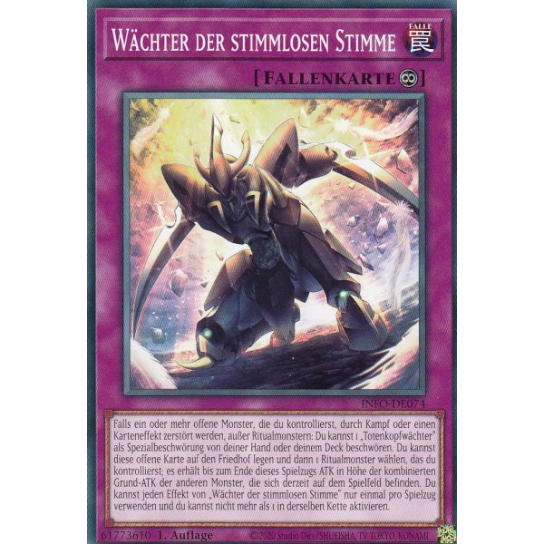 W&auml;chter der stimmlosen Stimme INFO-DE074