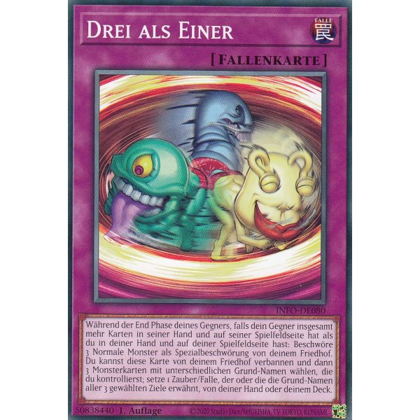 Drei als Einer INFO-DE080