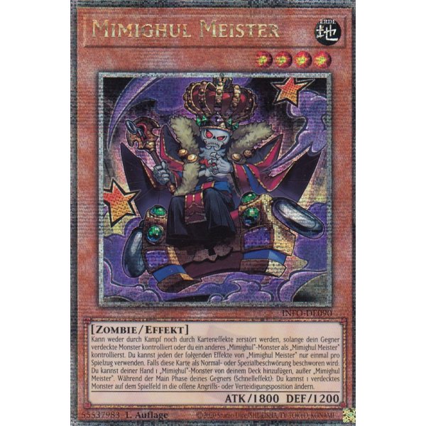 Mimighul Meister INFO-DE090 (Quarter Century Secret Rare)