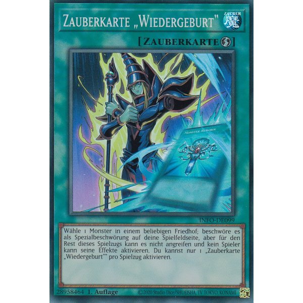Zauberkarte ,,Wiedergeburt INFO-DE099