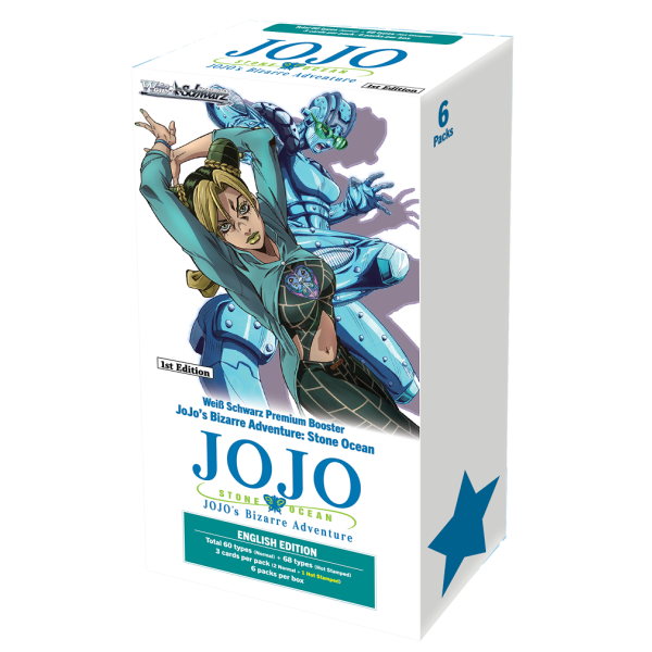 Weiss Schwarz - JoJo&rsquo;s Bizarre Adventure: Stone Ocean Premium Booster Display (englisch)