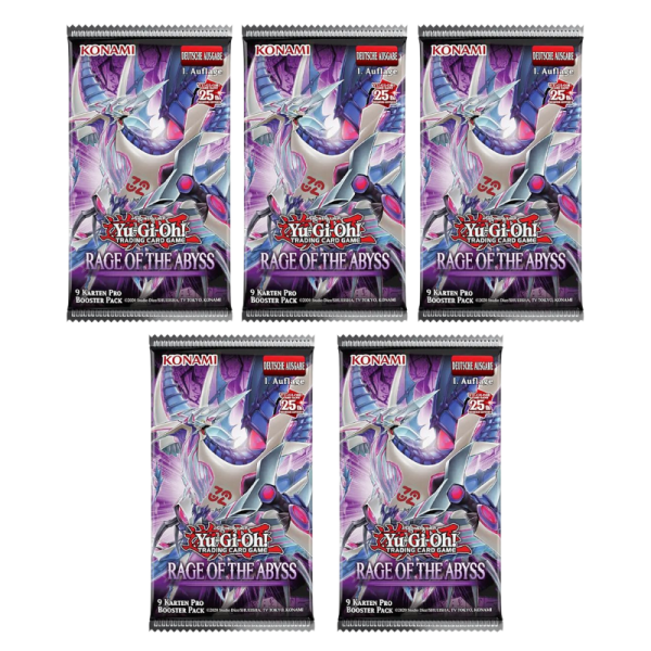 Rage of the Abyss Booster (5 St&uuml;ck) (deutsch)