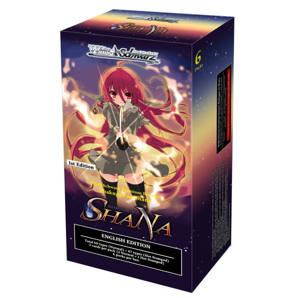 Weiss Schwarz - Shakugan no Shana Premium Booster Display (englisch)