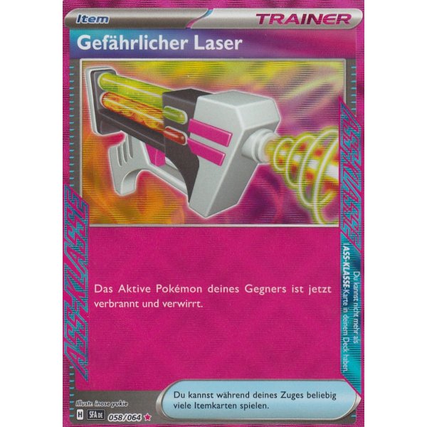 Gef&auml;hrlicher Laser 058/064