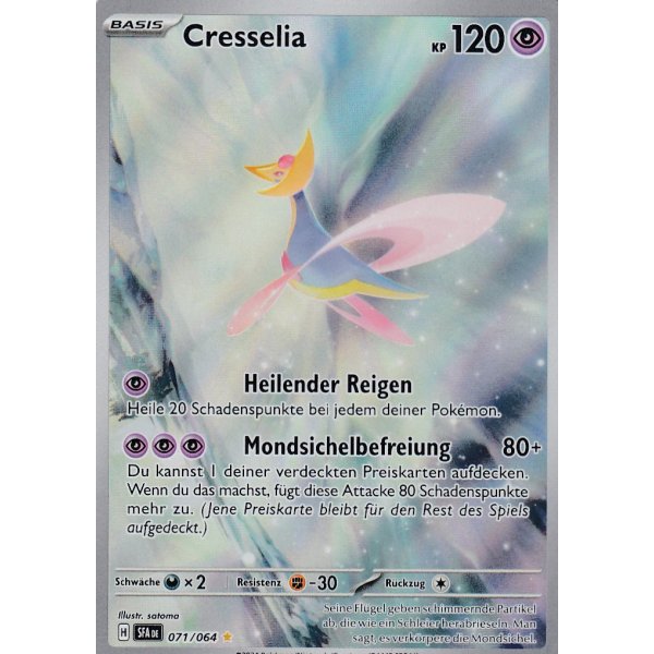 Cresselia 071/064 Illustration Rare