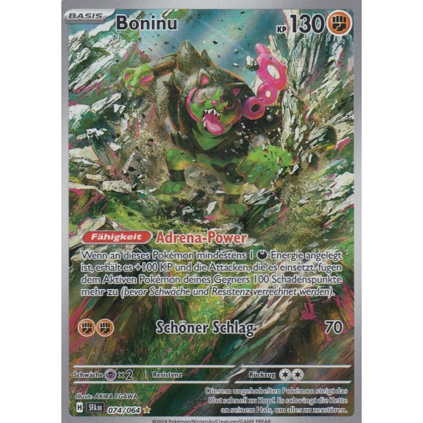 Boninu 074/064 Illustration Rare