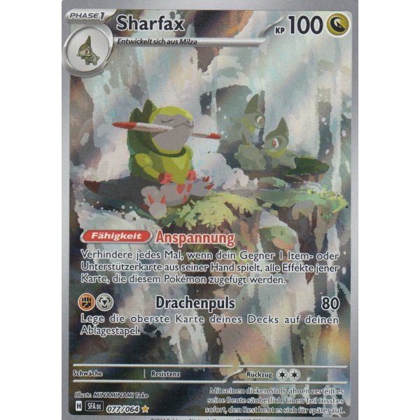 Sharfax 077/064 Illustration Rare