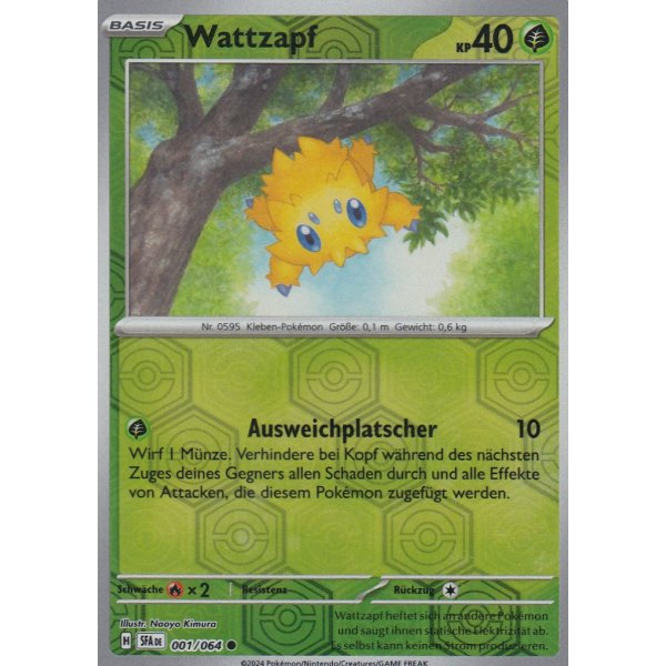 Wattzapf 001/064 REVERSE HOLO