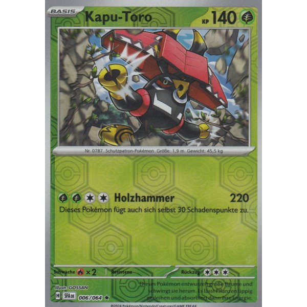 Kapu-Toro 006/064 Holo REVERSE HOLO
