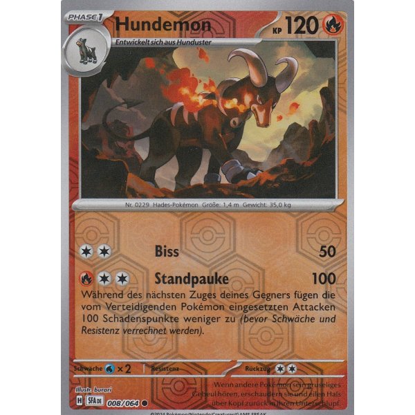 Hundemon 008/064 REVERSE HOLO