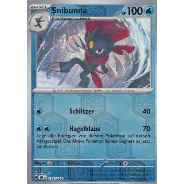 Snibunna 014/064 REVERSE HOLO