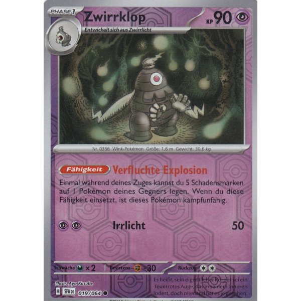 Zwirrklop 019/064 REVERSE HOLO