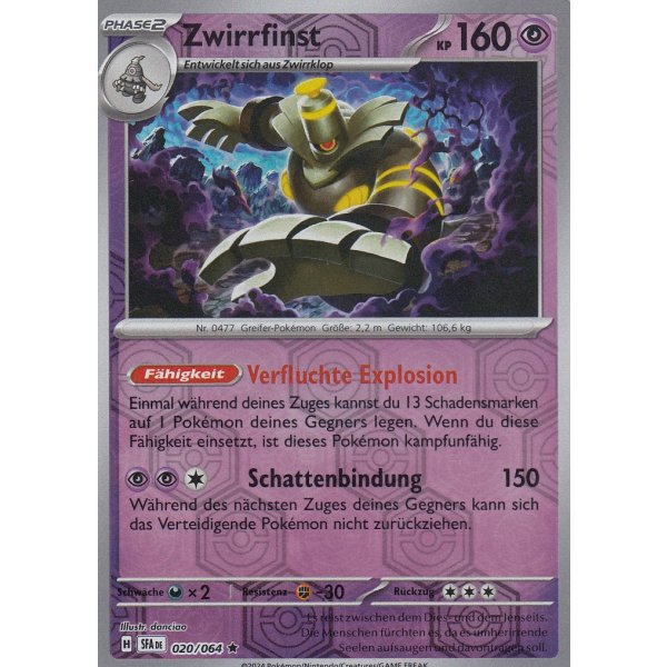 Zwirrfinst 020/064 Holo REVERSE HOLO