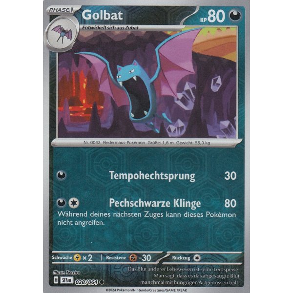 Golbat 028/064 REVERSE HOLO