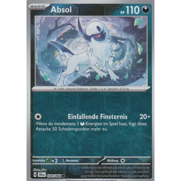 Absol 030/064 REVERSE HOLO