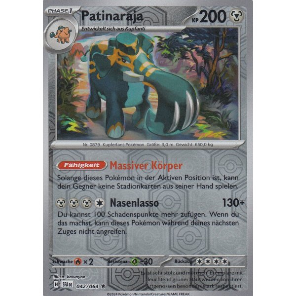 Patinaraja 042/064 Holo REVERSE HOLO
