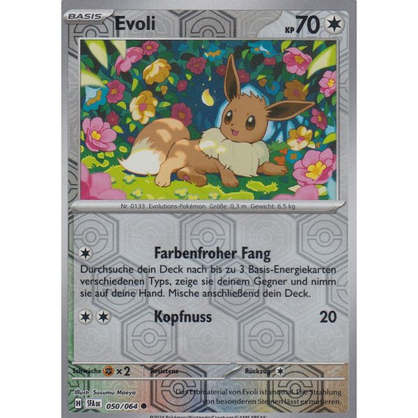 Evoli 050/064 REVERSE HOLO