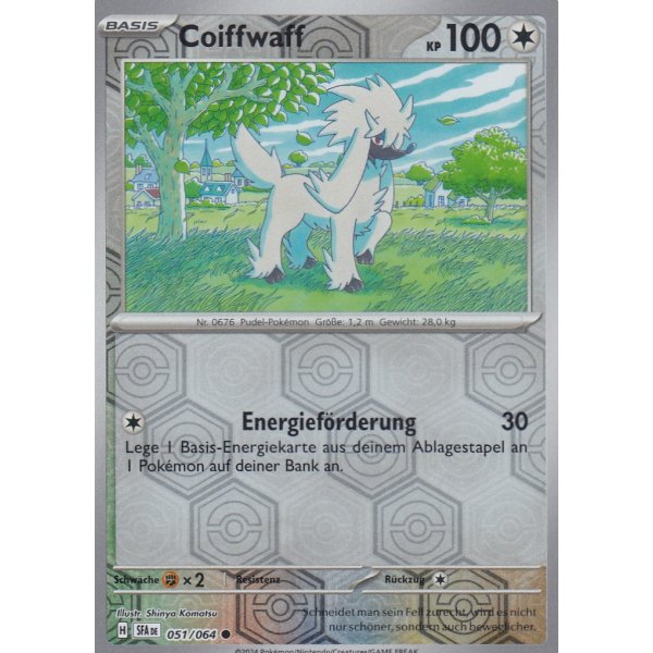 Coiffwaff 051/064 REVERSE HOLO