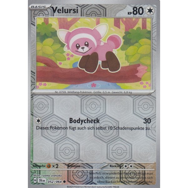 Velursi 052/064 REVERSE HOLO