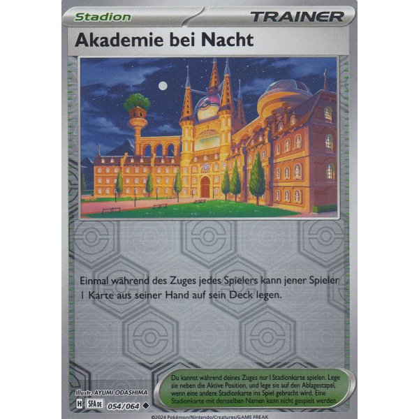 Akademie bei Nacht 054/064 REVERSE HOLO