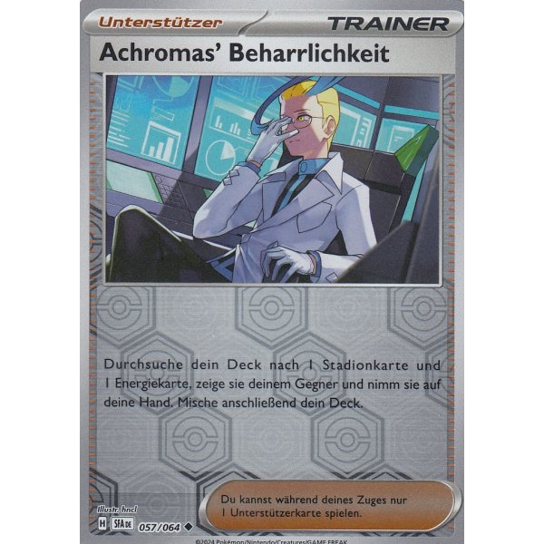 Achromas&rsquo; Beharrlichkeit 057/064 REVERSE HOLO
