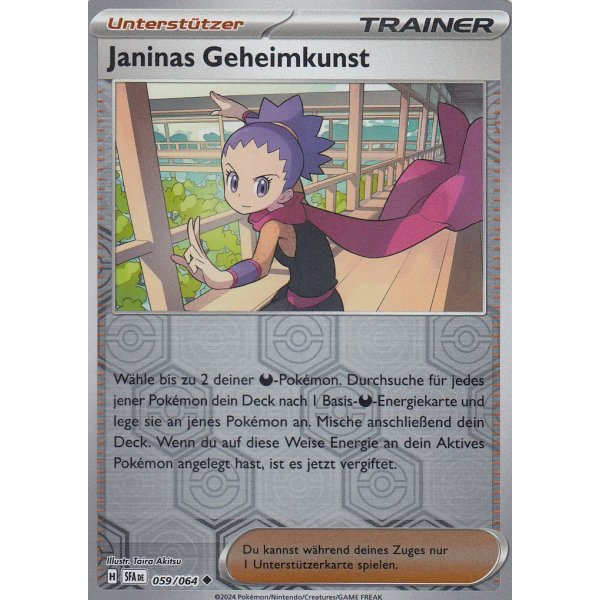 Janinas Geheimkunst 059/064 REVERSE HOLO