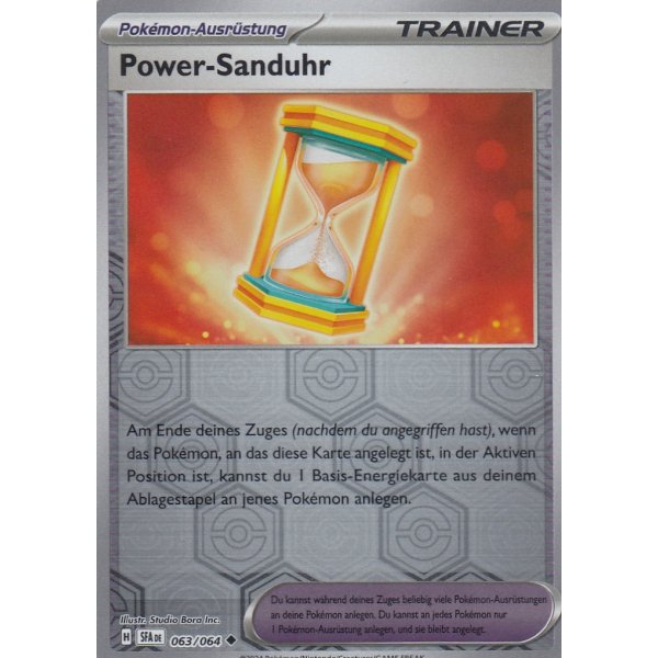Power-Sanduhr 063/064 REVERSE HOLO