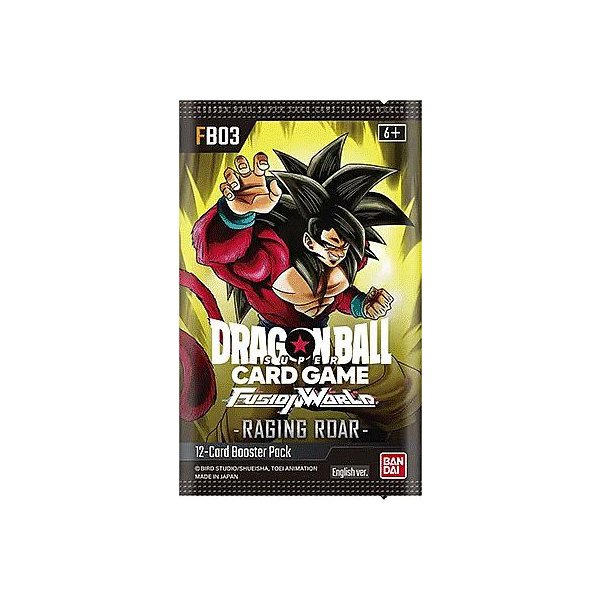 Dragon Ball Super Fusion World Raging Roar FB03  - Booster (englisch)