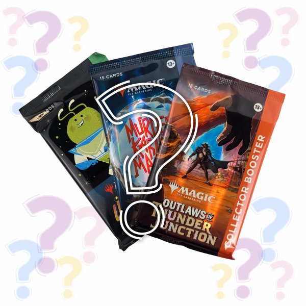 3 gemischte Magic Collector Booster Packs (englisch)