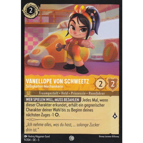 Vanellope von Schweetz - S&uuml;&szlig;igkeiten-Mechanikerin  5SSK-009