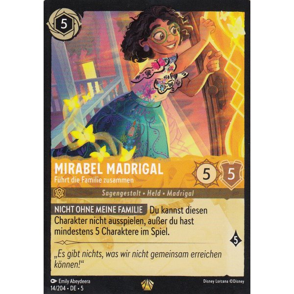 Mirabel Madrigal - F&uuml;hrt die Familie zusammen  5SSK-014-Holo