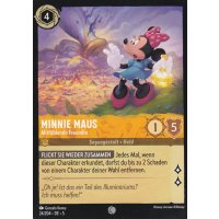 Minnie Maus - Mitf&uuml;hlende Freundin  5SSK-024-Holo