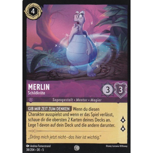 Merlin - Schildkr&ouml;te  5SSK-038-Holo