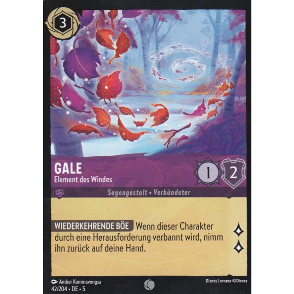 Gale - Element des Windes  5SSK-042-Holo