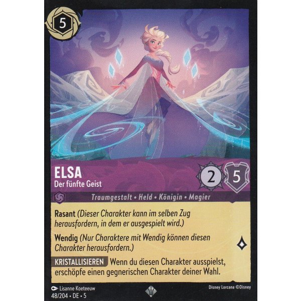 Elsa - Der f&uuml;nfte Geist  5SSK-048-Holo