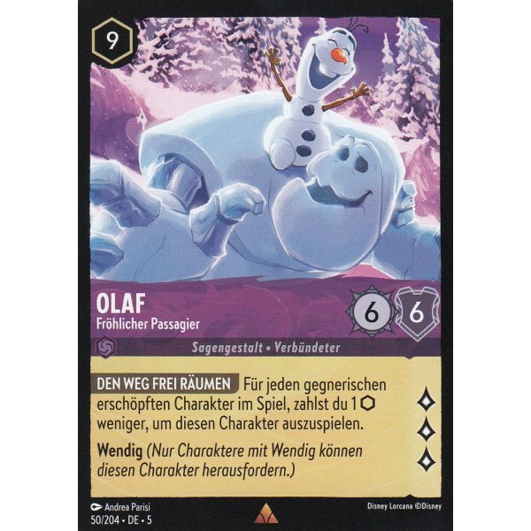 Olaf - Fr&ouml;hlicher Passagier (V.1)  5SSK-050-Holo
