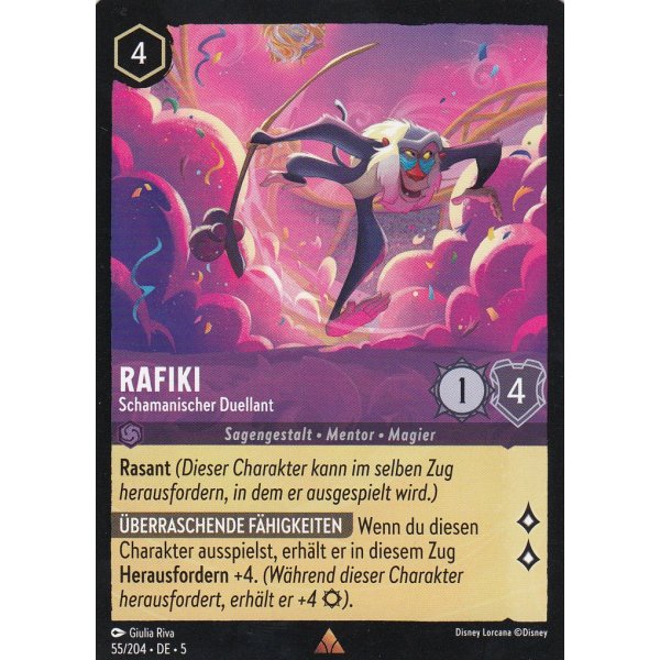 Rafiki - Schamanischer Duellant  5SSK-055-Holo