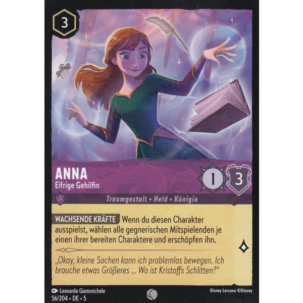 Anna - Eifrige Gehilfin  5SSK-056-Holo