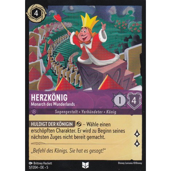 Herzk&ouml;nig - Monarch des Wunderlands  5SSK-057-Holo