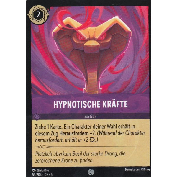 Hypnotische Kr&auml;fte  5SSK-059