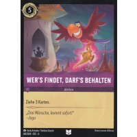 Wers findet, darfs behalten (V.1)  5SSK-060