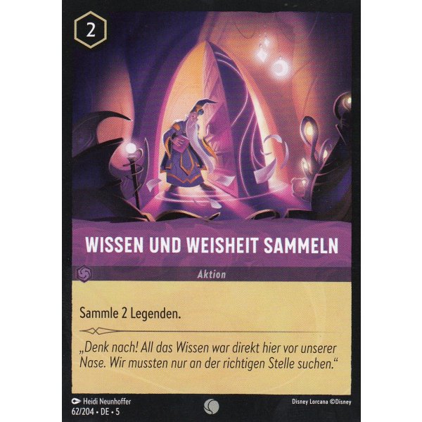 Wissen und Weisheit sammeln  5SSK-062