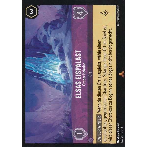 Elsas Eispalast - Ort der Isolation   5SSK-067-Holo