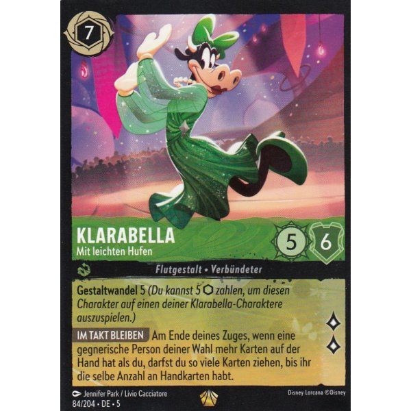 Klarabella - Mit leichten Hufen (V.1)  5SSK-084-Holo