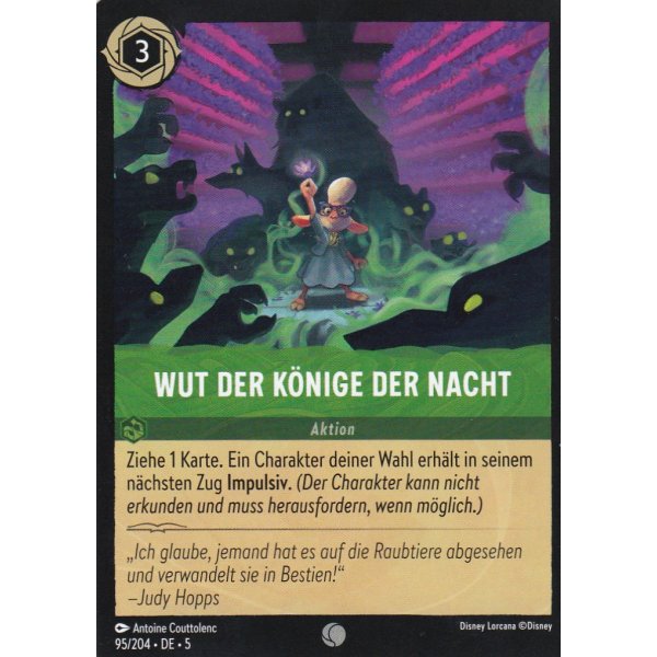 Wut der K&ouml;nige der Nacht  5SSK-095-Holo