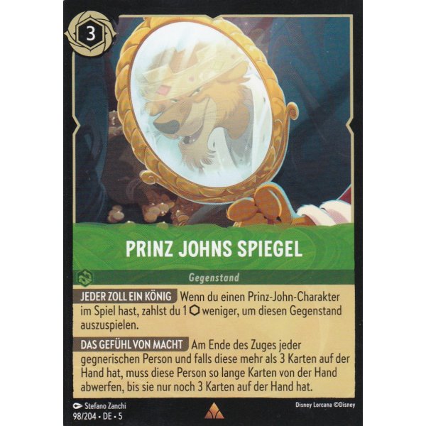 Prinz Johns Spiegel  5SSK-098