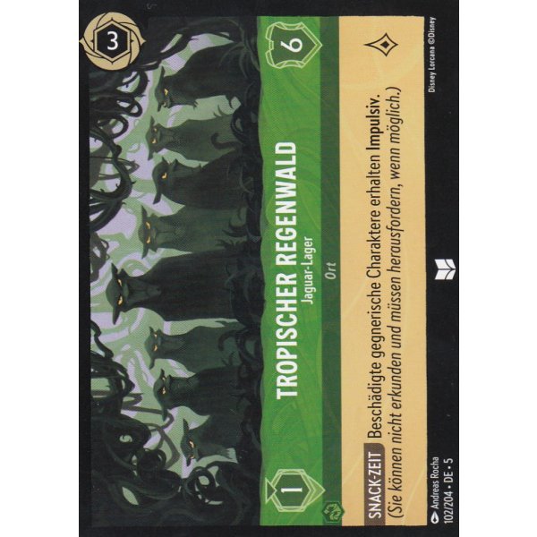 Tropischer Regenwald - Jaguar-Lager  5SSK-102